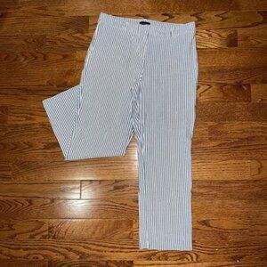 Blue & White Stripped Slacks